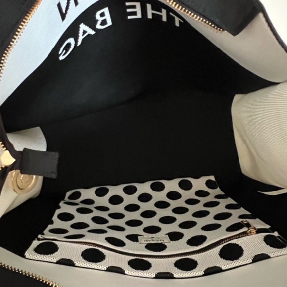 Kate Spade Black and White Tote Bag - Picture 3 of 5